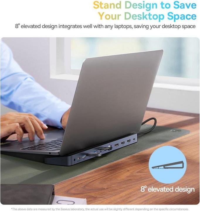 Produktbild Baseus WKSX030213 (USB-C, 12 Ports)