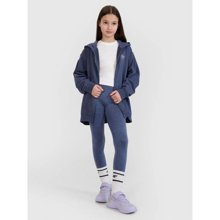 Produktbild 4F Mädchen-Sweatshirt mit Reissverschluss und Kapuze (128)