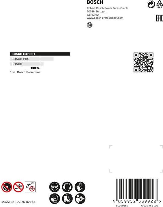 Produktbild Bosch Professional Zubehör EXPERT HardCeramic X-LOCK Diamanttrennscheiben, 115 x 22.23 x 1.4 x 10 mm