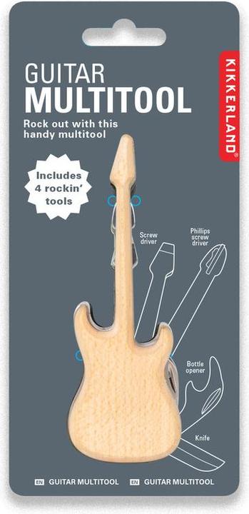 Produktbild Kikkerland Guitar Multitool (4 Funktionen)