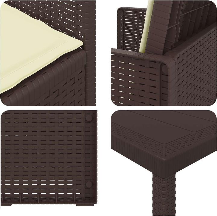 Produktbild vidaXL Modernes Esszimmer-Set