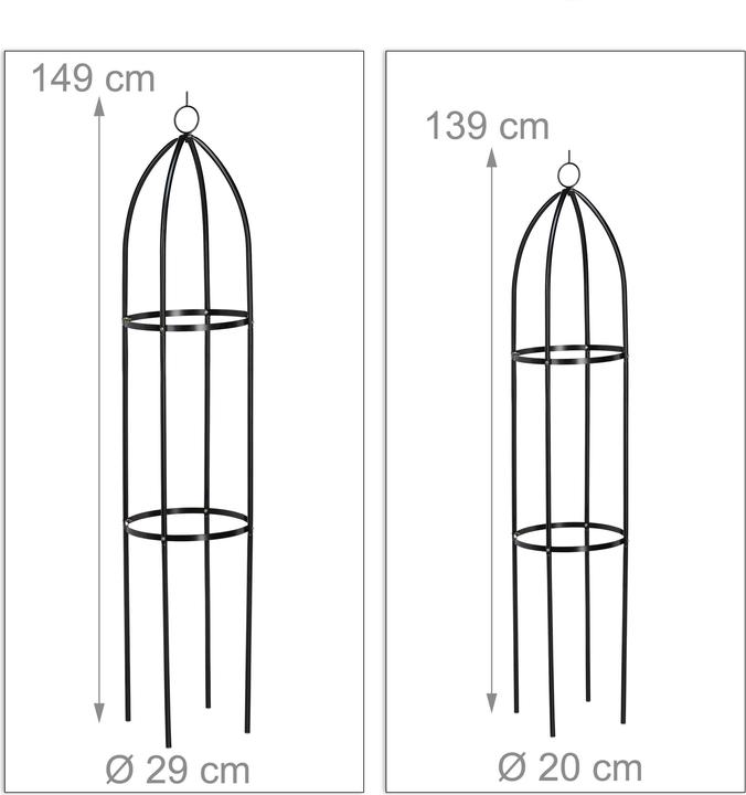 Immagine prodotto Relaxdays Rankturm (29 cm, 29 cm)