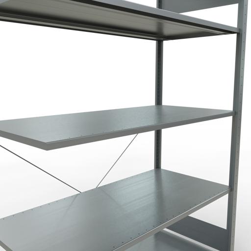 Actual product image eurokraft pro Boltless shelving, single row