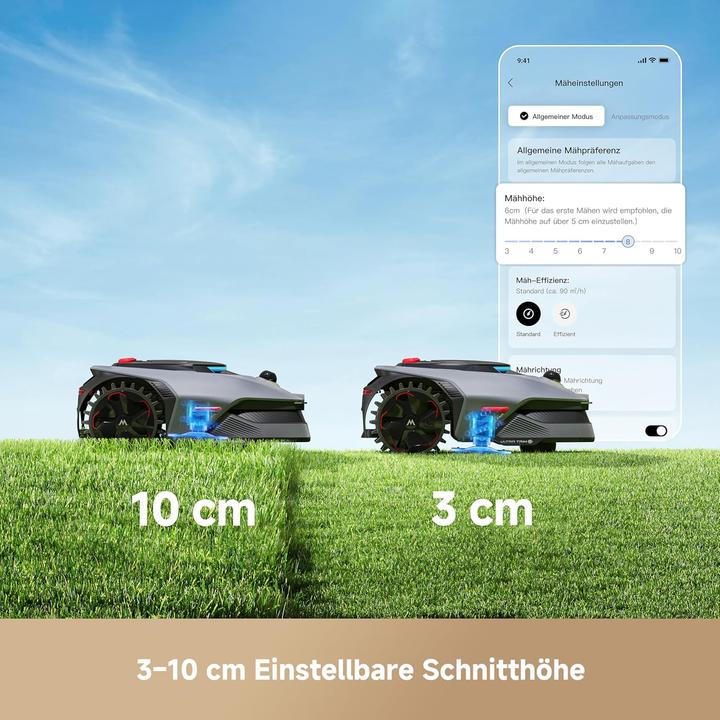 Image du produit Mova Mähroboter LiDAX Ultra 1600 mit 3D-LiDAR (1600 m², Sans câble périphérique)