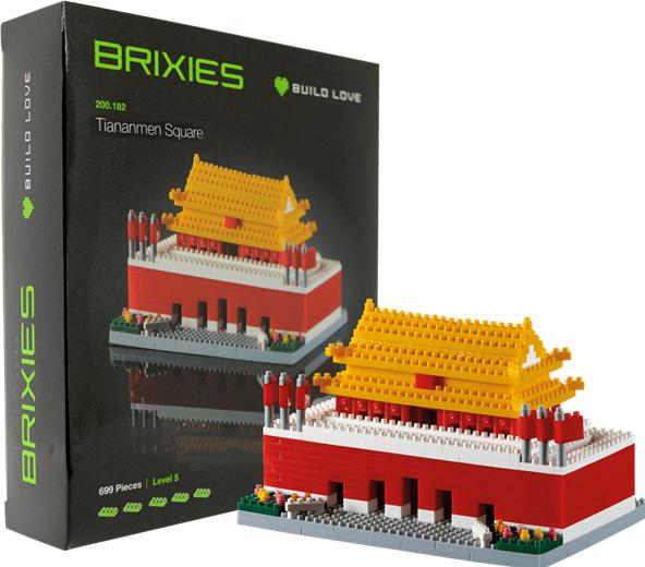 Actual product image Brixies Tiananmen Square