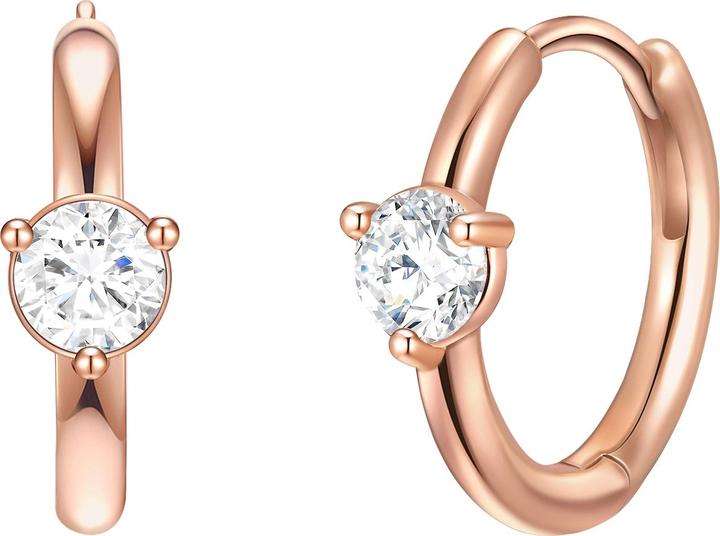 Produktbild Lulu & Jane Damen Metall-Legierung verziert mit Kristallen von Swarovski® roségold - 29515 (Metall-Legierung)