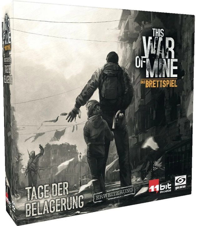 Actual product image Galakta This War of Mine: Days of Siege (DE Expansion), board game, for 1-6 players, aged 18+. (German)