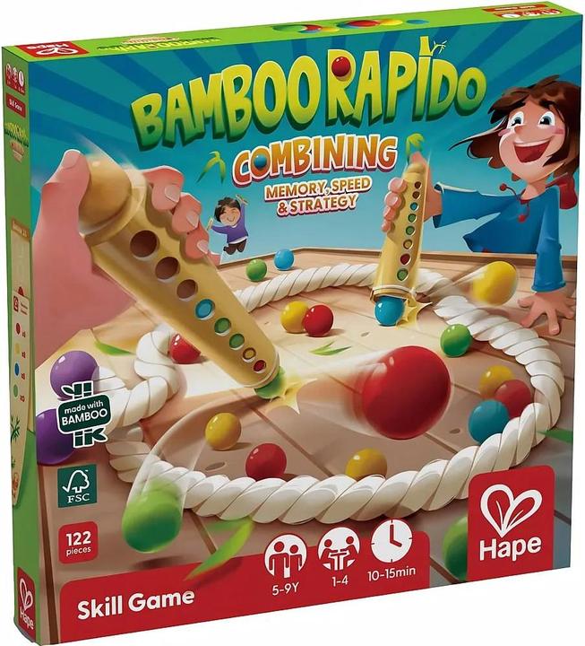 Produktbild Hape Bamboo Rapido (Multilingual, 2 - 4 Spieler)