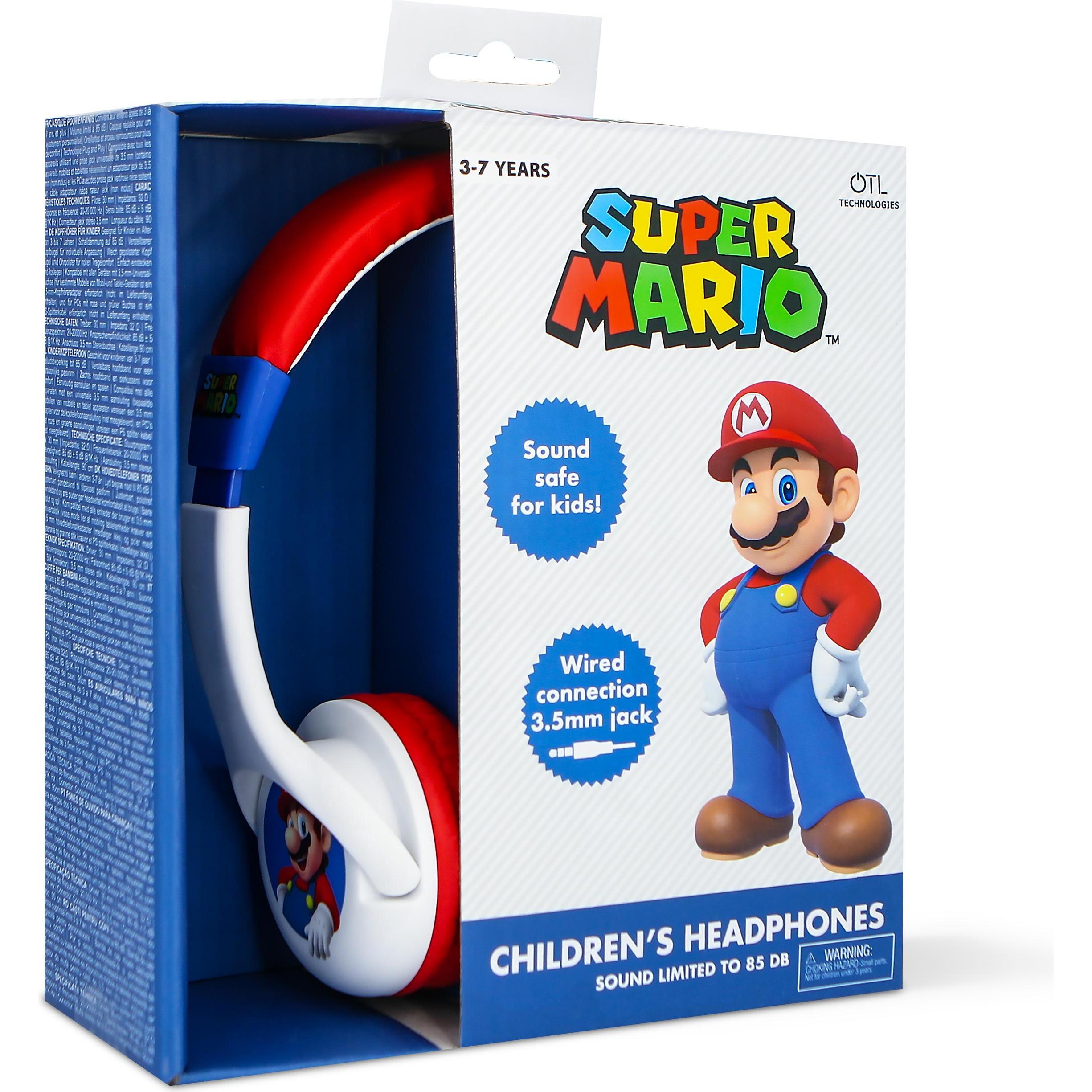 Thumbnail - OTL Technologien Mario White Premium Kopfhörer