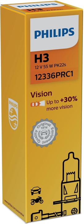 Produktbild Philips Halogenlampe H3 12V/55W Vision (H3)