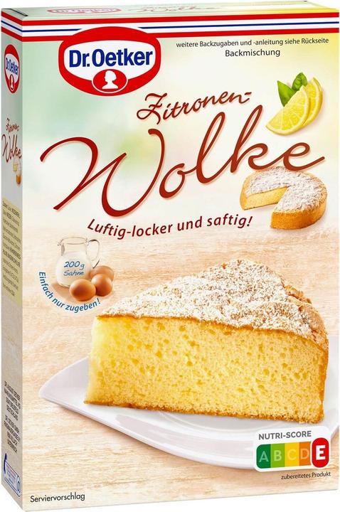 Dr. Oetker Zitrone-Wolke Kuchen (430 g)