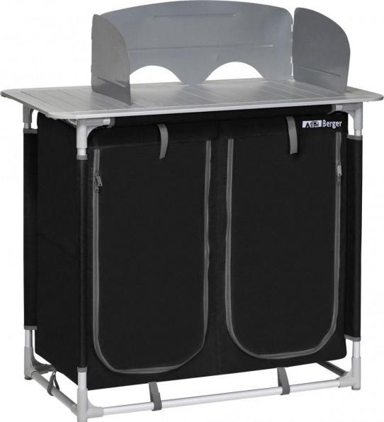 Actual product image Berger Kitchen Box 4 compartments black