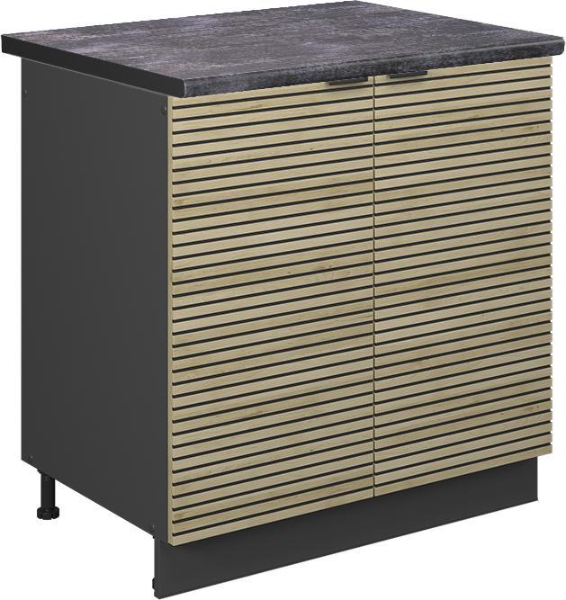 Anthrazit, Eiche Paneel