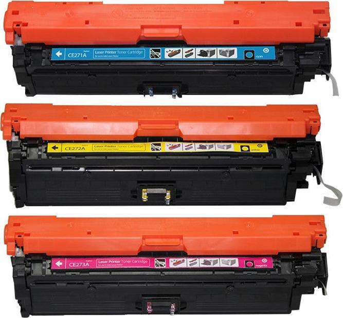 Produktbild Hermex Kompatibler Toner für HP Color LaserJet Enterprise M750dn (M, Y, C)