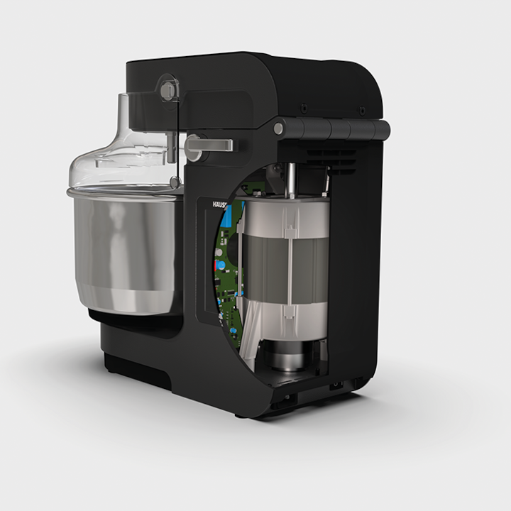Produktbild Häussler Teigknetmaschine NOVA Anthrazit (350 W)