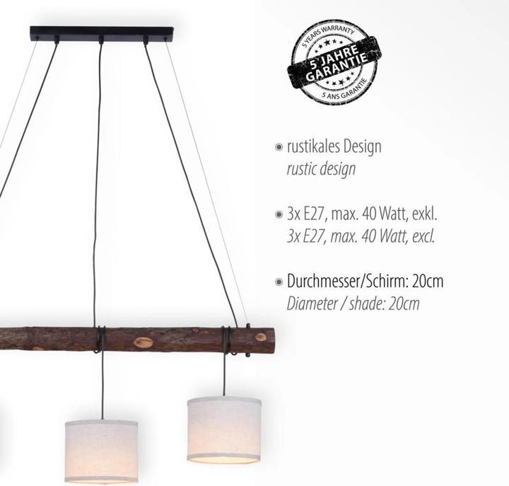 Produktbild Leuchten Direkt Bark (E27)