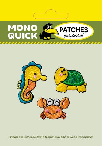 Actual product image Mono Quick 3 Wassertiere (3 pcs., 2.80 x 2.80 cm)