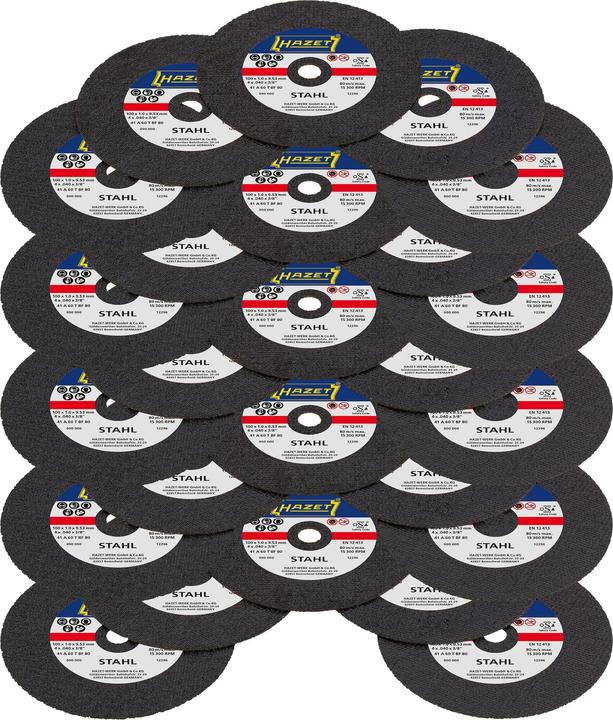 Actual product image HAZET Cut-off wheel set 9033P-08/25 - Number of tools: 25