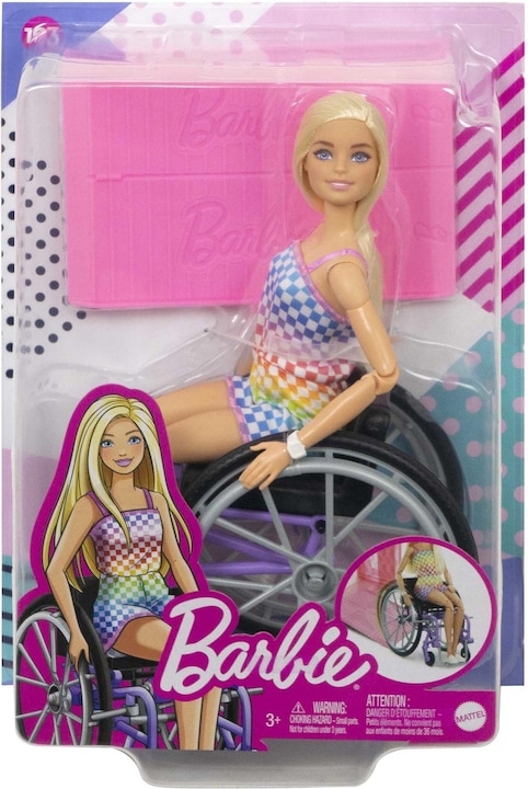 Barbie Fashionistas + Wheelchair - Checkers