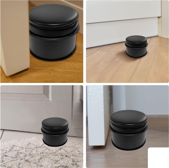 Actual product image Perel Door stopper - 9 x 7.5 cm - 1.1 kg - Black (1 pcs.)