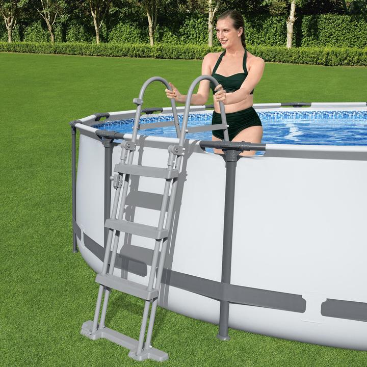 Actual product image Bestway Flip & Lock™ Above Ground Pool Ladder 1.07 m