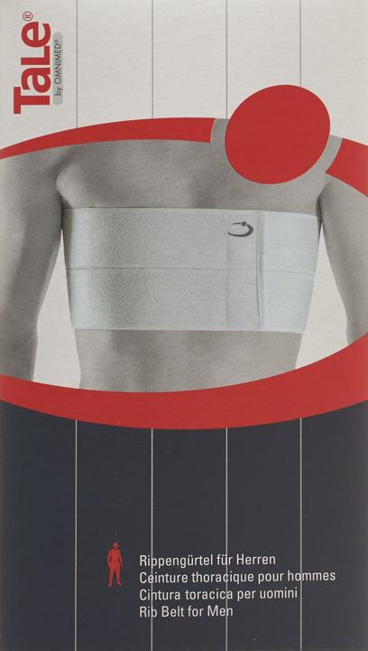 Actual product image Tale Ribbed belt 15cm men Velcro white