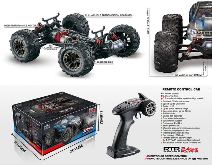 Produktbild Absima Spirit (RTR Ready-to-Run)