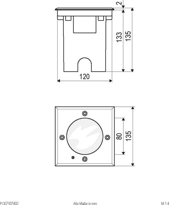 Productafbeelding EVN-Lichttechnik LED vloerlamp (530 lm, IP67)