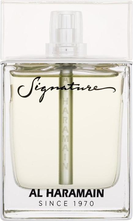 Actual product image Al Haramain Signature Silver Unisex EDT 100ml (Eau de toilette, 100 ml)