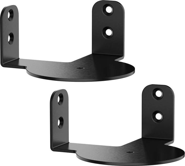 Actual product image myWall My Wall HS46L Speaker wall mount black 2 pcs. (1 pcs., Wall installation)