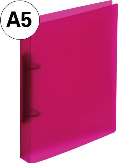 Actual product image Kolma Ring binder Easy A5 2 rings filling height 1.6 cm berry (A5, 30 mm, 1 Piece)
