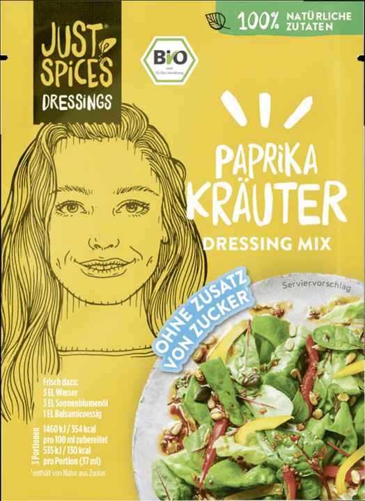 Produktbild Just Spices Paprika Kräuter Bio (24 g)