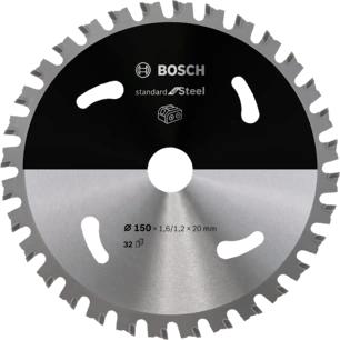 Produktbild Bosch Professional Zubehör PRO Steel cordless Kreissägeblatt, 150 x 1,6 x 20 mm