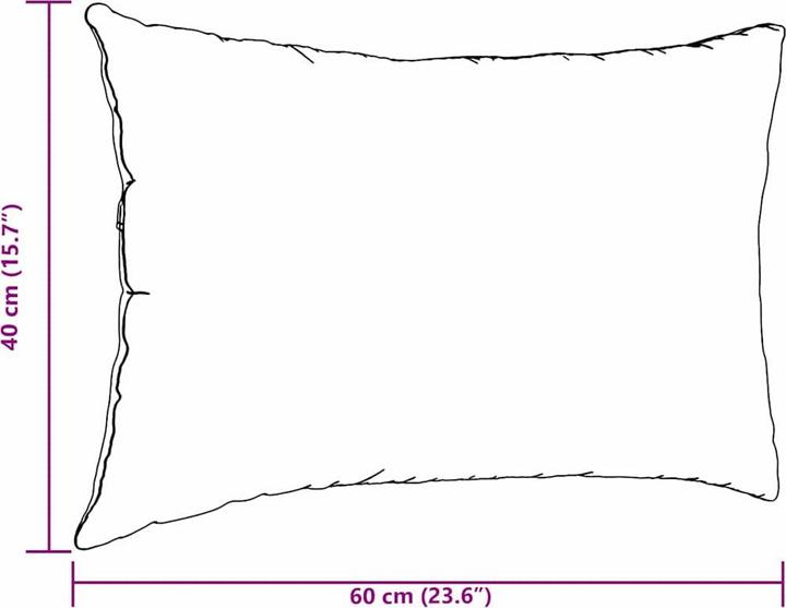 Produktbild vidaXL Sofakissen (60 x 40 cm)