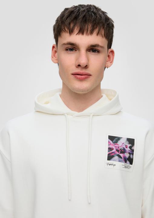 Produktbild s.Oliver Sweatshirt Hoodie-Sweatshirt mit Fotoprint (S)