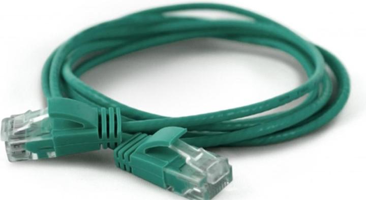 Actual product image Wantec 7330 U/UTP (UTP) Green 3m Cat6a Network Cable (U/UTP, CAT6a, 3 m)