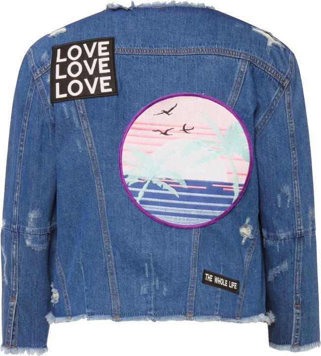 Actual product image Studio Untold Distressed Denim Jacket (50, 52)