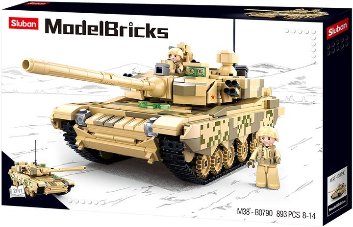Produktbild Sluban Model Bricks - Carro Armato Battle Tank Type 99 (893 Pezzi)