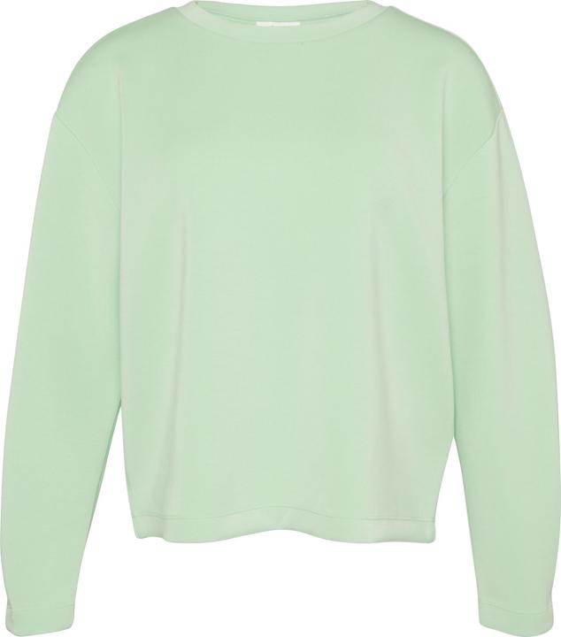 Produktbild s.Oliver Sweatshirt Scuba-Sweatshirt aus Modalmix mit Faltendetail (46)