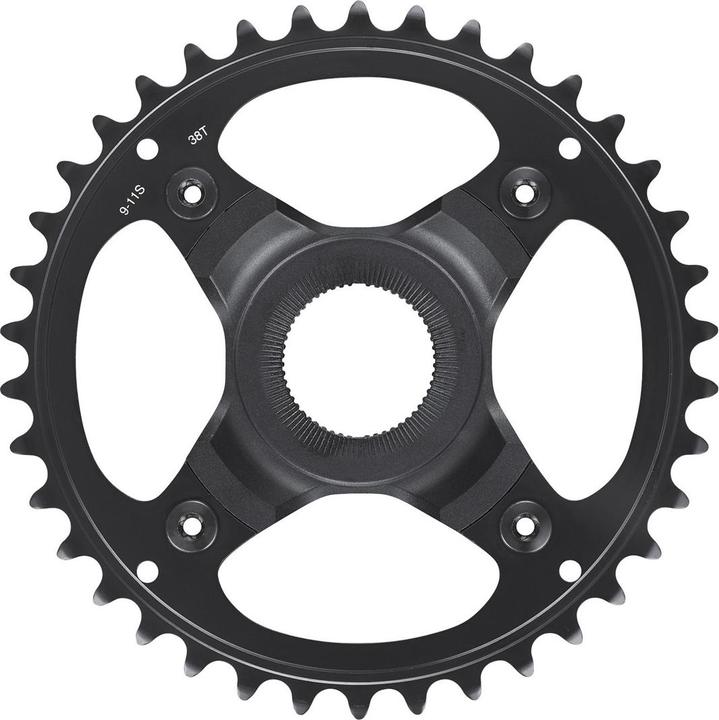 Produktbild Shimano Kettenblatt STEPS SM-CRE70 38 Zähne 50mm schwarz Box (38)
