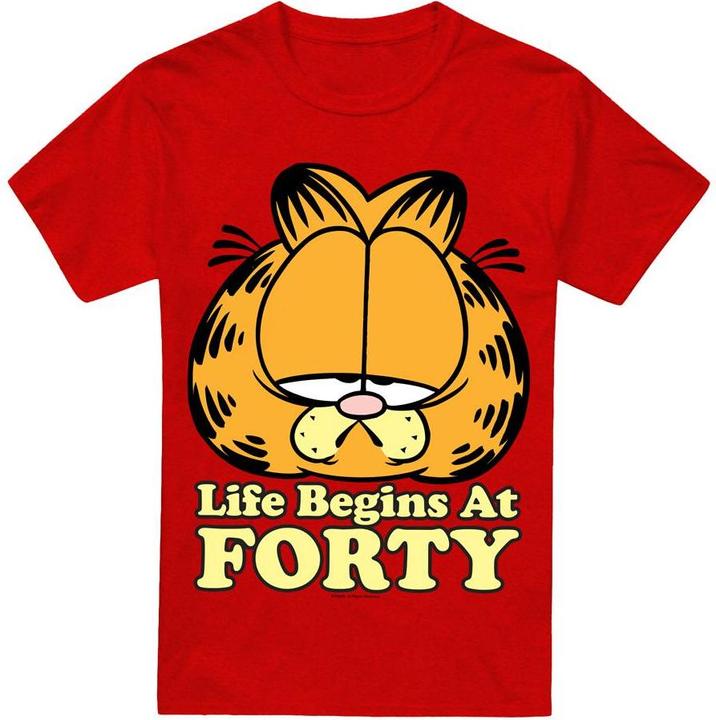 Produktbild Garfield Life Begins At Forty TShirt (XL)