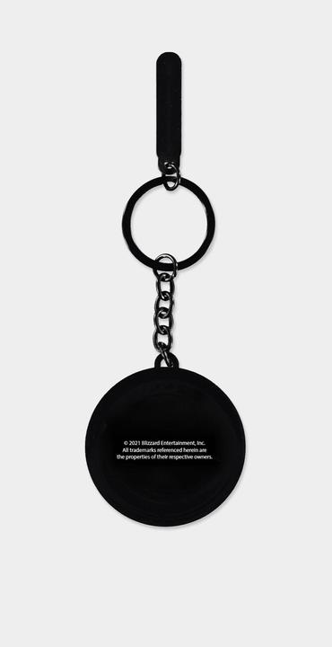 Actual product image Overwatch Logo Rubber Keychain