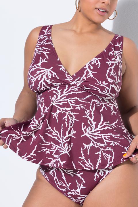 Produktbild Studio Untold Tankini-Top, Softcups, Alloverprint, Drapierung (54)