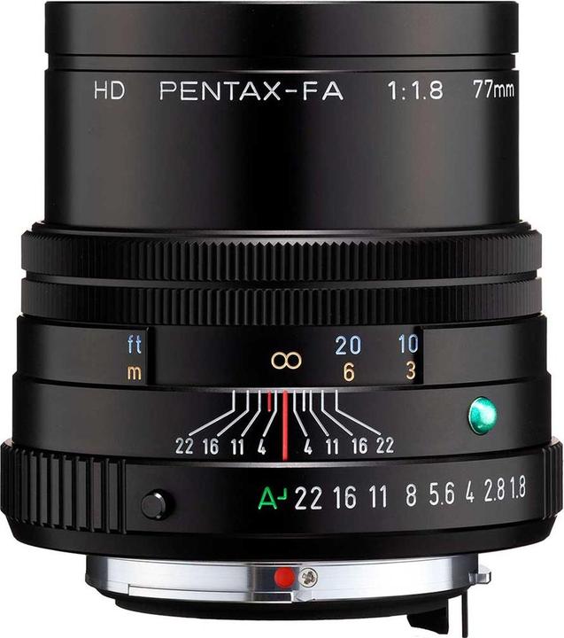 Immagine prodotto Pentax HD FA 77mm/ 1.8 Limited nero (Pentax K, Full frame)