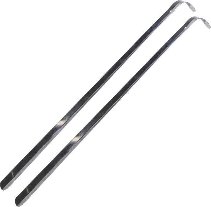 ProWorld 2er-Set Schuhlöffel, Edelstahl, 51 cm