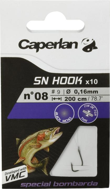 Actual product image Caperlan Hook mounted trout freshwater