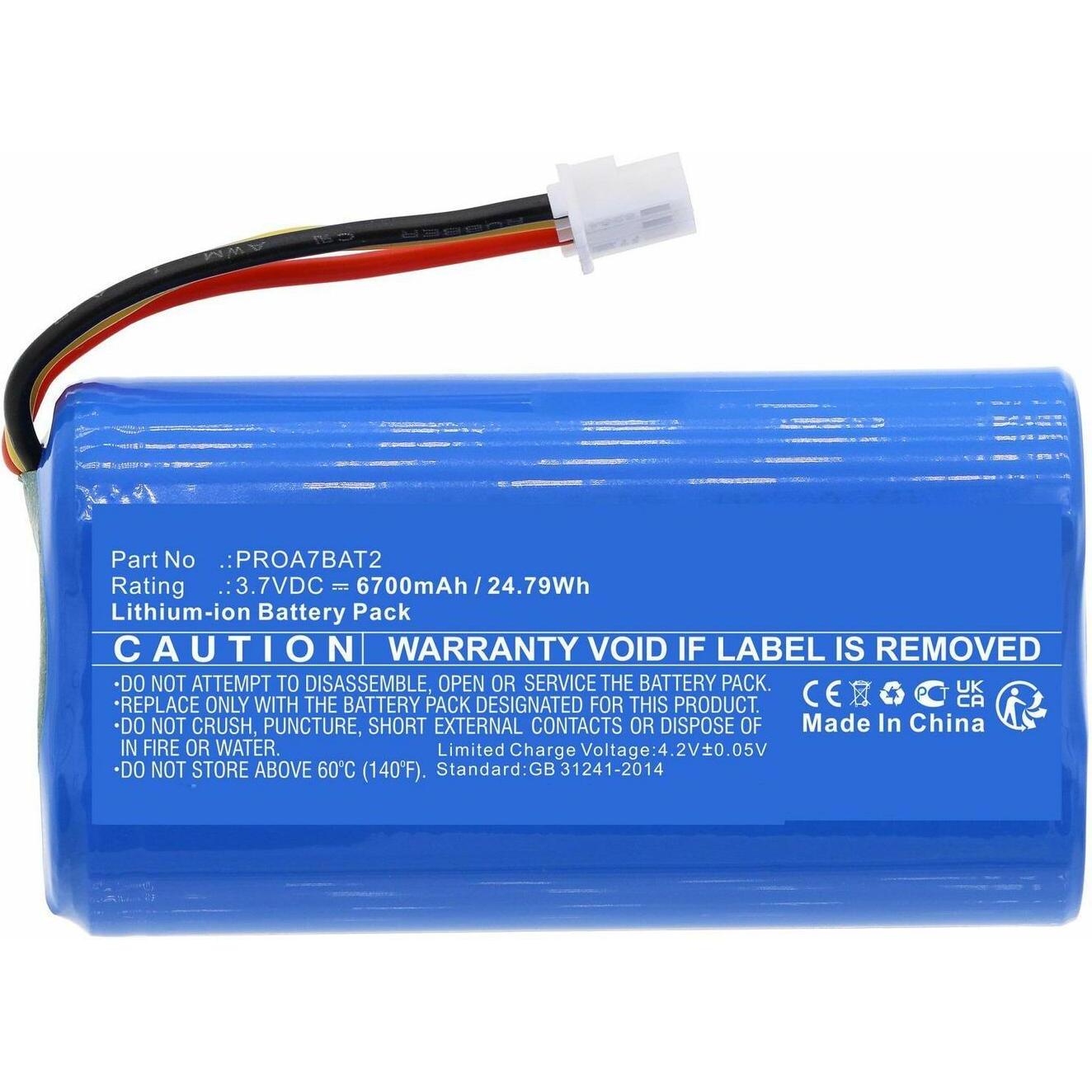 CoreParts, Fahrzeug Navigation Zubehör, Battery for Honeywell Alarm