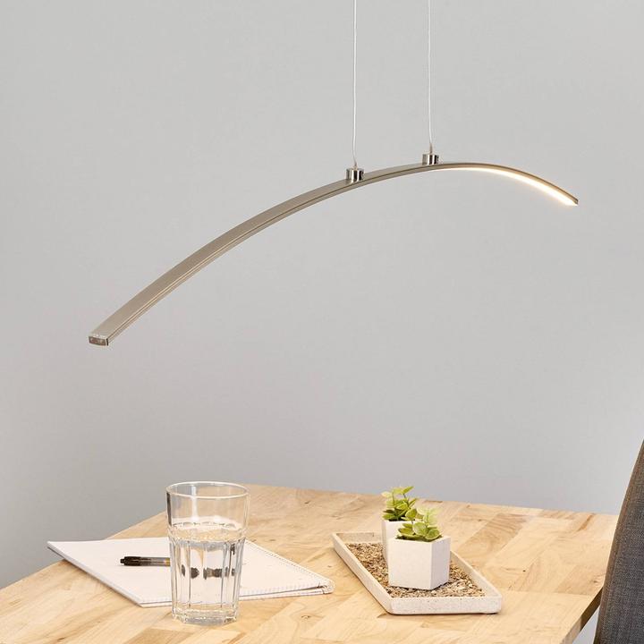 Immagine prodotto Lindby Lampada a sospensione Iven LED in nichel (800 lm)