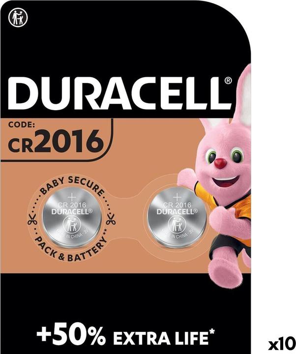 Produktbild Duracell CR2016 (10 Stk., CR2016)