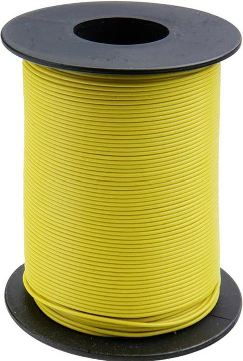 Produktbild Donau 125-S50-3 Litze 1 x 0.25 mm² Gelb 50 m (50 m)